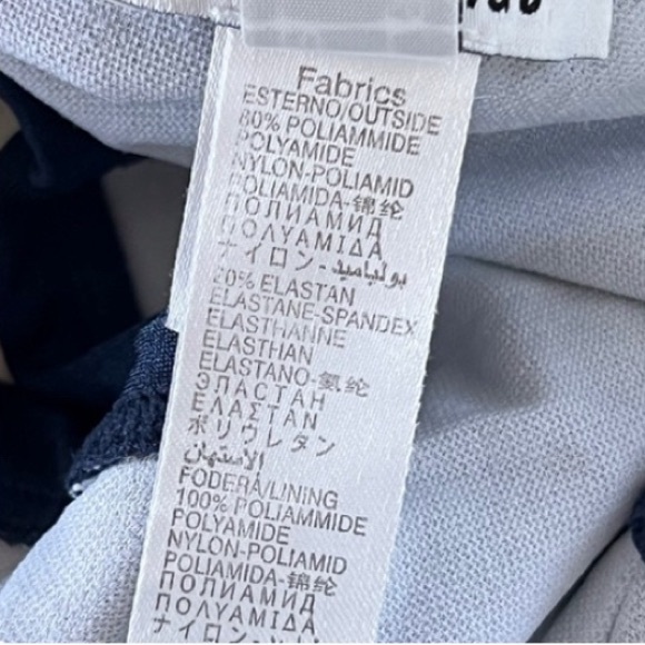 Dirk Bikkenbergs BIKKEMBERGS men’s swim trunks brief slip navy blue sz M… - Picture 6 of 8